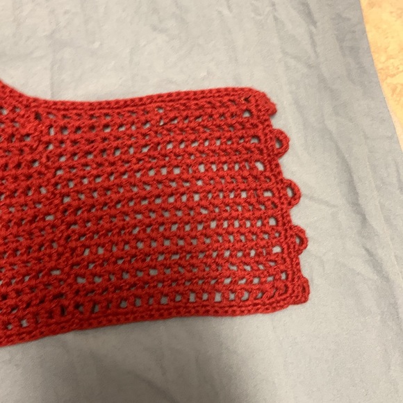 HAND KNITTED SET TOP AND SKIRT - XS - Picture 8 of 17